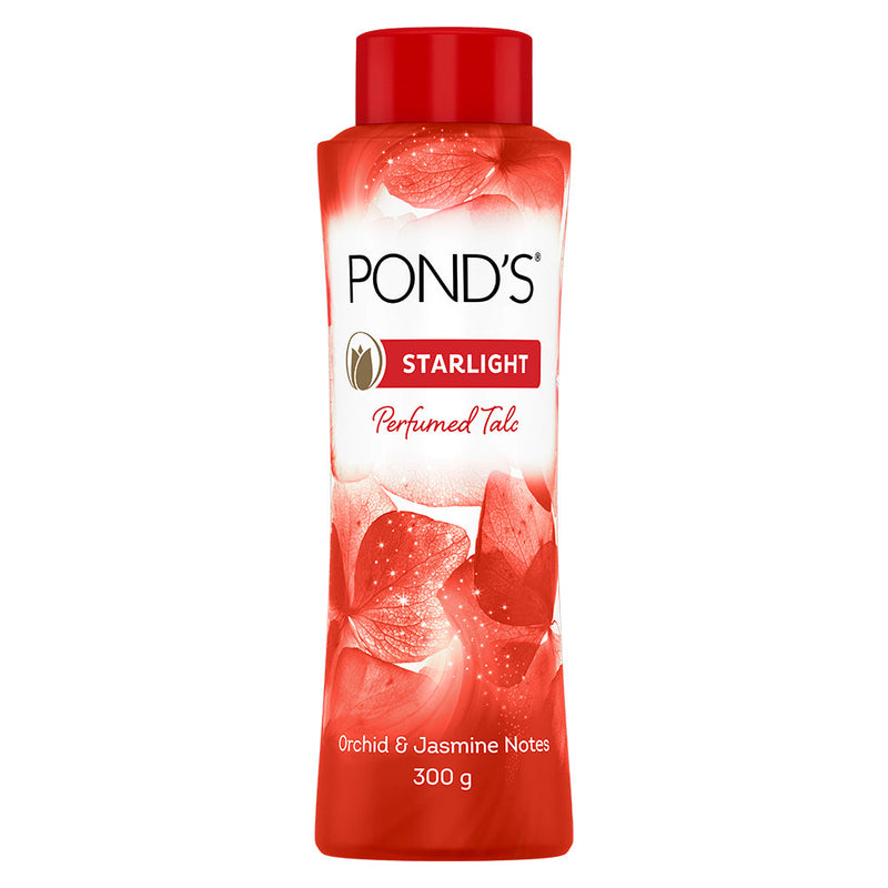 Ponds Starlight Talcum Powder, With Orchid & Jasmine Notes, (300gm)