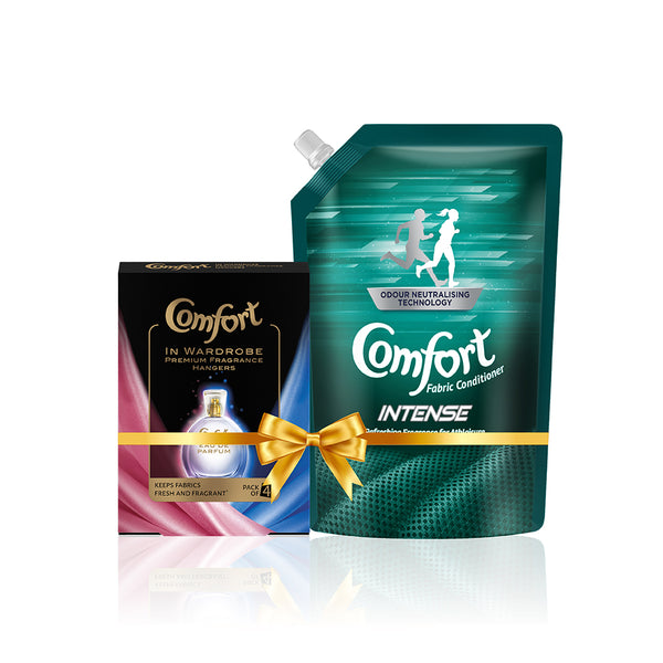 Comfort Intense Fabric conditioner for athleisure wear, 1 ltr pouch TheUShop