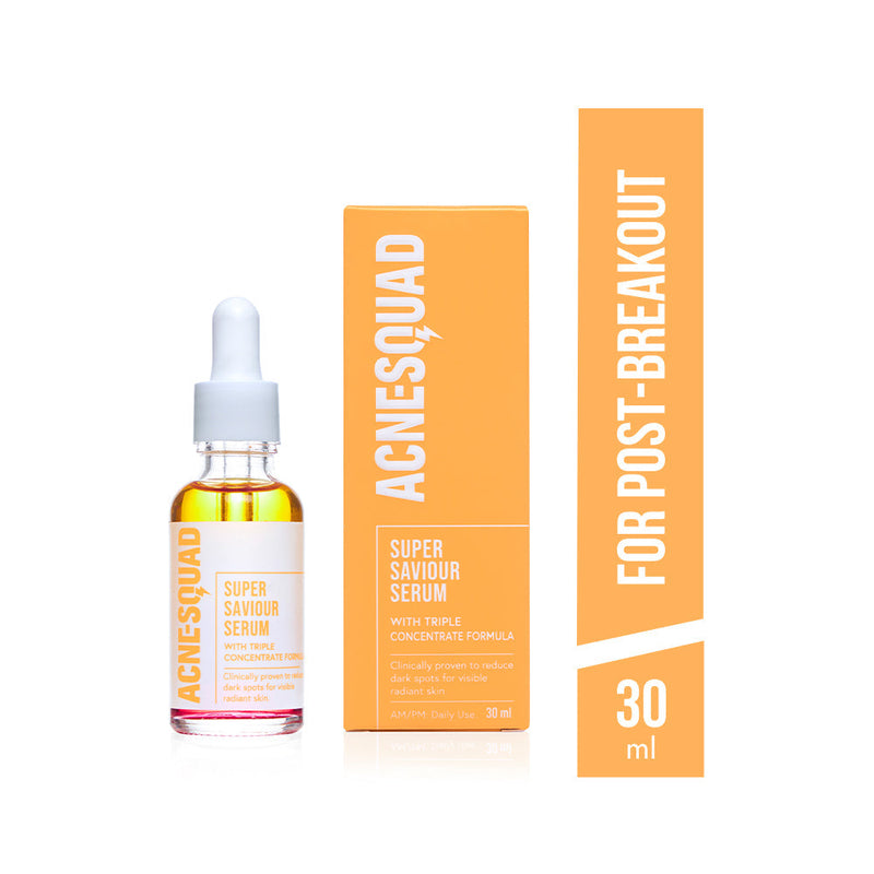 Acne Squad Serum for Acne Scars with Triple Concentrate Formula