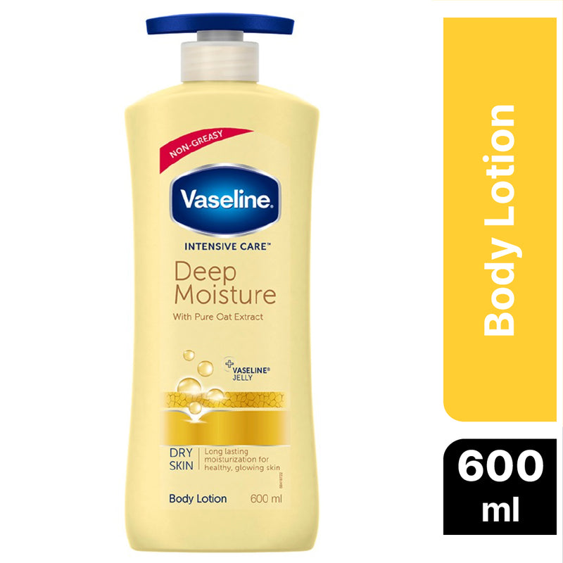 Buy Vaseline Intensive Care Deep Moisture Body Lotion 600ml