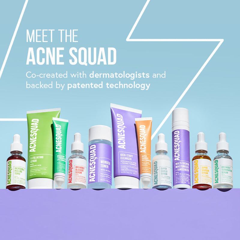 Acne Squad 2% Salicylic Acid Serum for Blackheads & Whiteheads